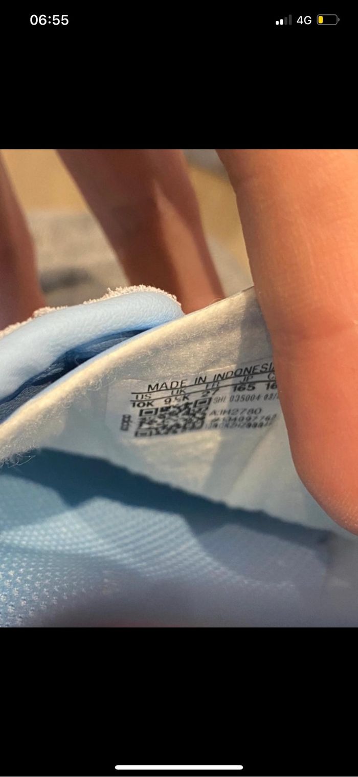 Adidas gazelle bleues et orange - photo numéro 4