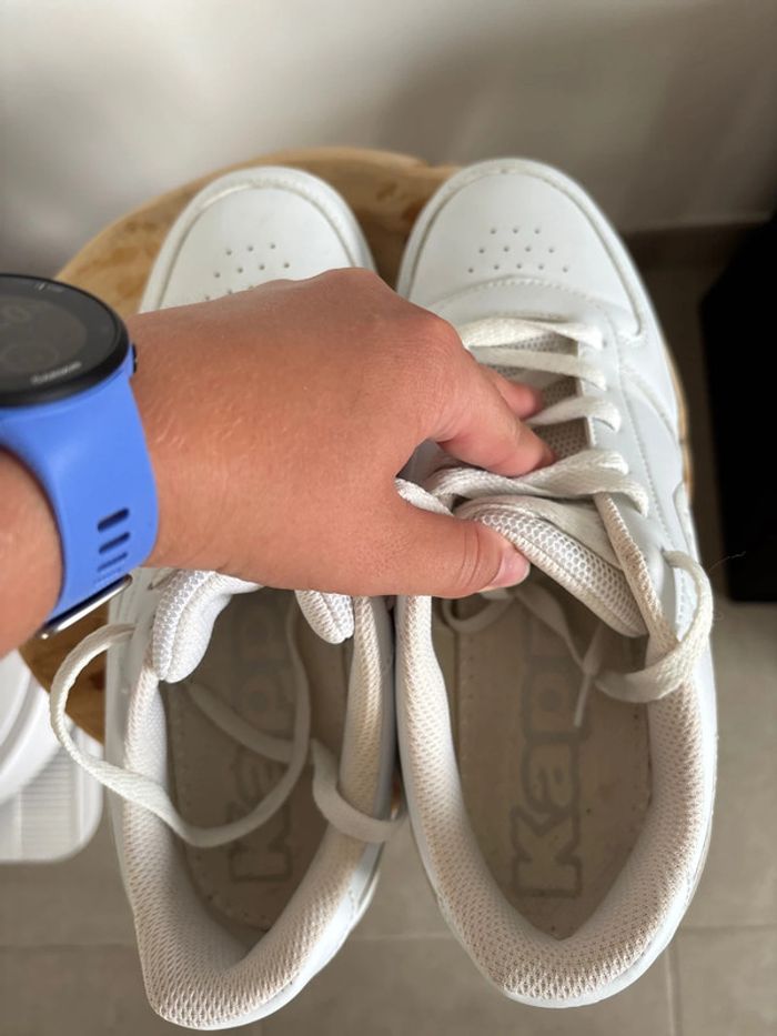 Chaussures blanches Kappa taille 41 - photo numéro 8