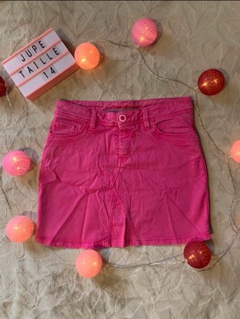 Jupe rose