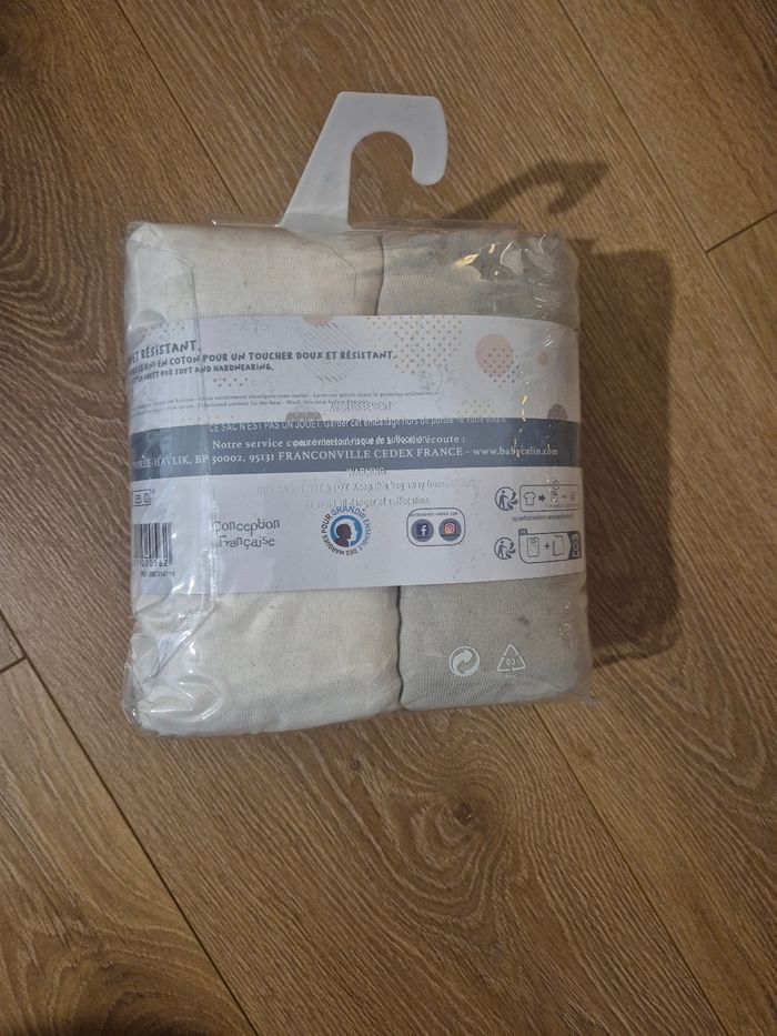 Lot draps housses 70x140 - photo numéro 2