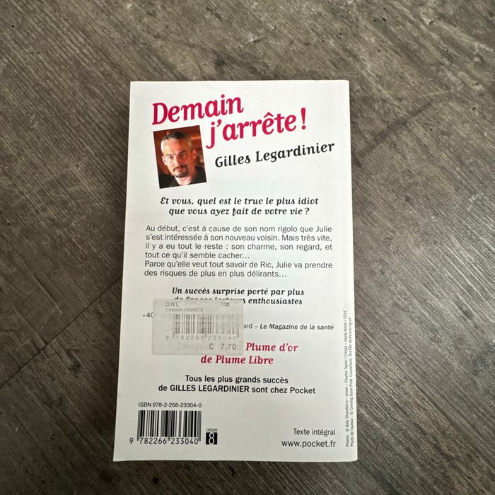 Gilles Legardinier - demain j’arrête ! - photo numéro 4