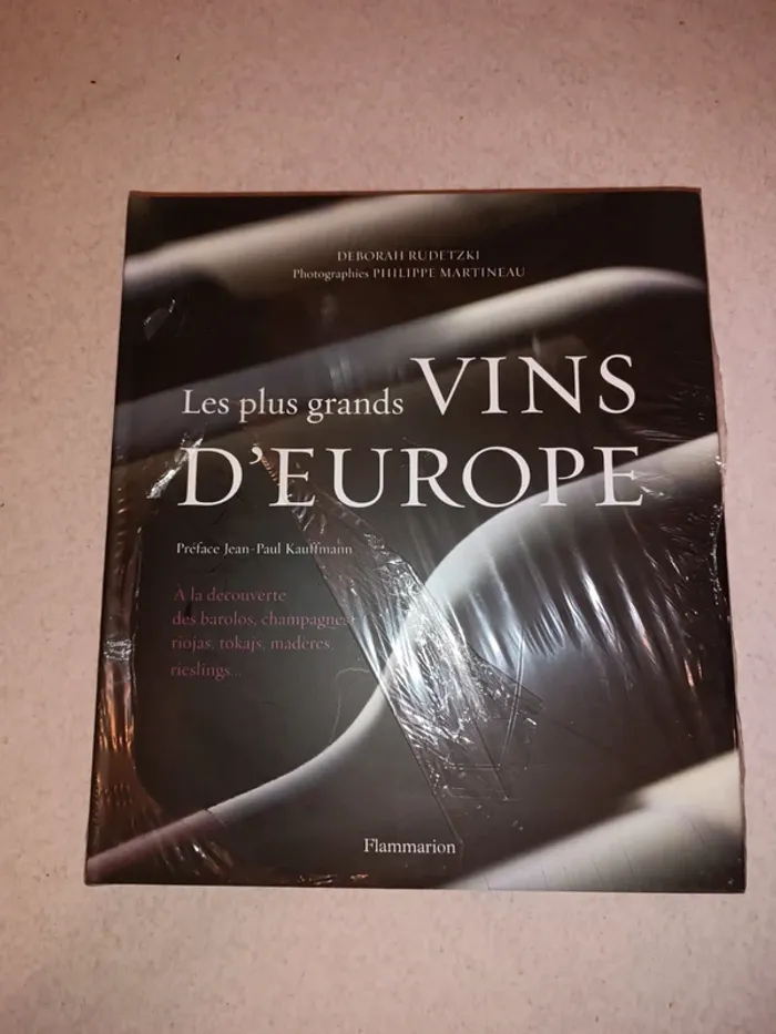 Livre les plus grands vins d'Europe