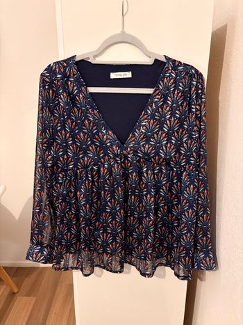 blouse à motifs