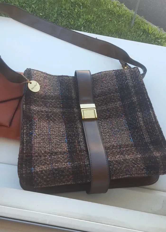 Sac bandoulliere alex max en tweed