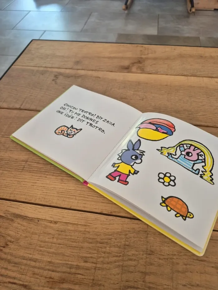 📚 Livre enfant – Trotro et zaza font une cabane 
Éditions Gallimard Jeunesse - photo numéro 5