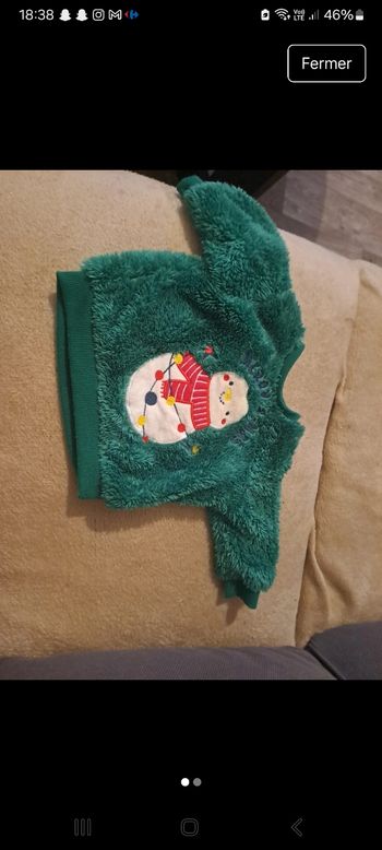 Pull de Noël bébé