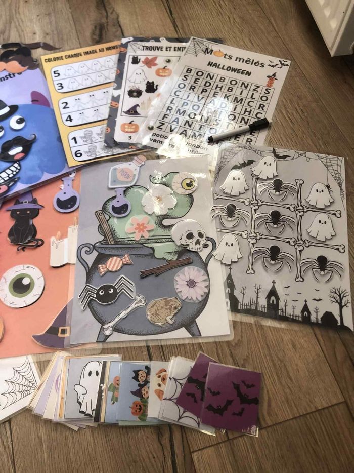 Fiches d'activités halloween pour enfants - photo numéro 7