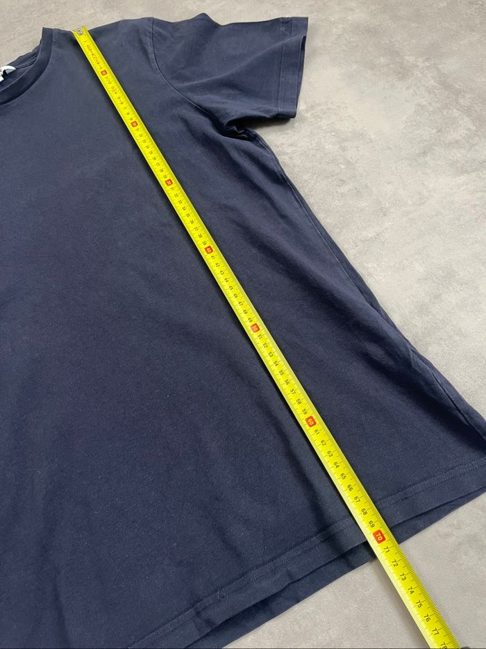 T-shirt Aigle uni bleu à col rond - photo numéro 6