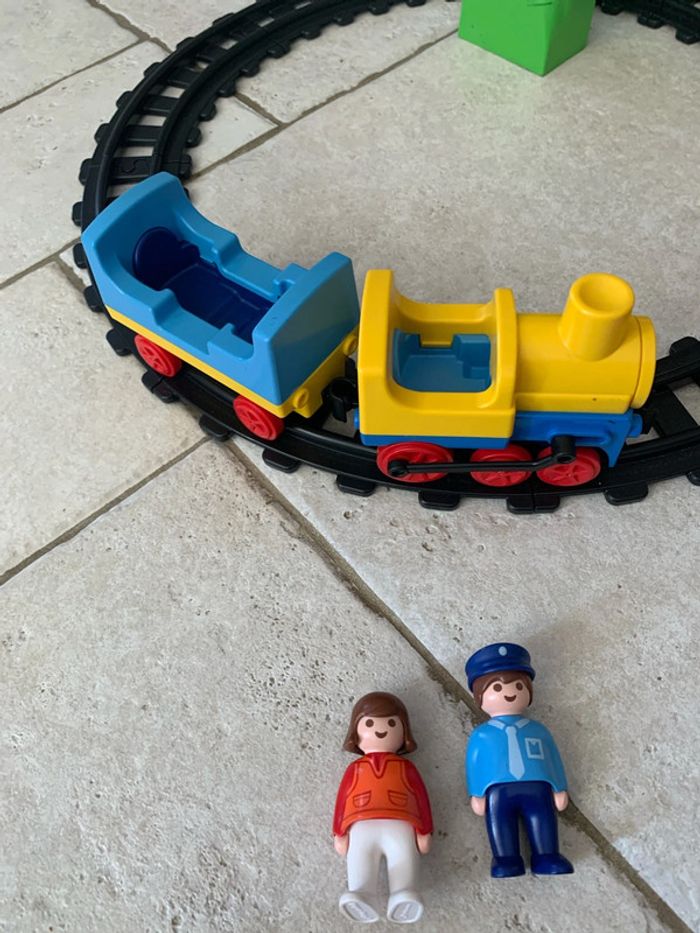 Train vintage playmobil 123 6912 - photo numéro 3