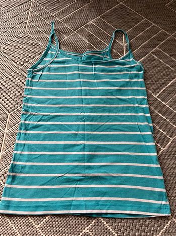 Débardeur bleu turquoise