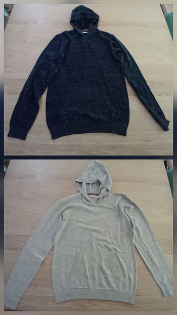 Lot 2 pulls à capuche G'Blog (Gémo) garçon 16 ans - Comme neuf