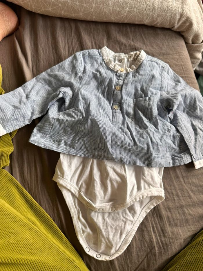Chemise body 6m