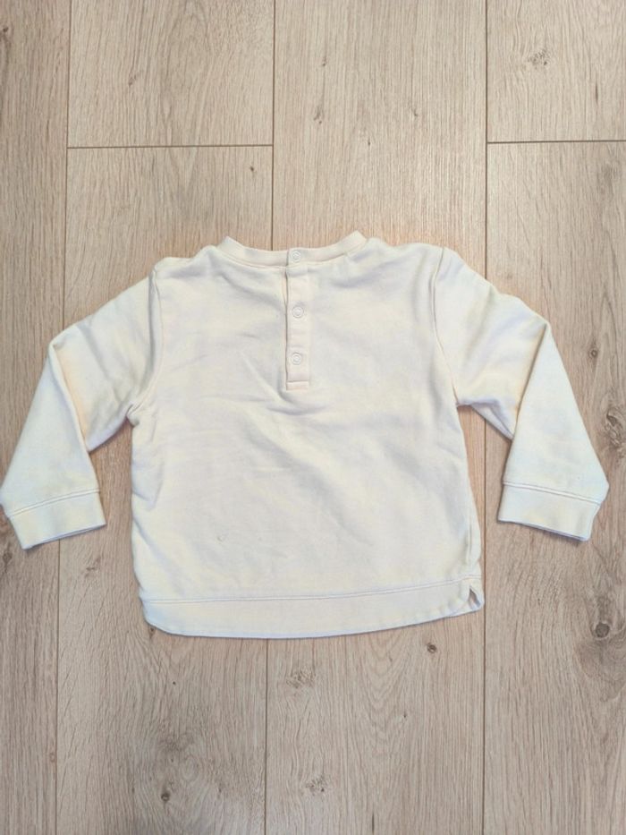 Sweat / pull beige fille Disnet Minnie Mouse 24 mois - photo numéro 2
