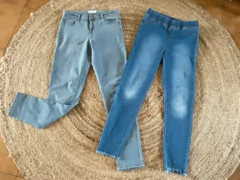 2 jeans fille