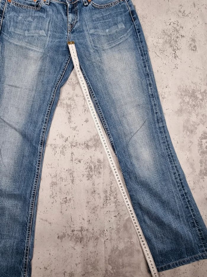 Jean Levi’s Strauss & Co 545 bleu – Taille 29x34 Femme (mesures en photos) - photo numéro 6