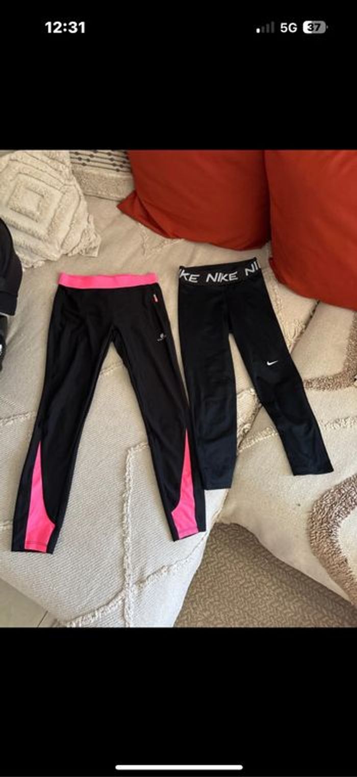 Lots de leggins et un pull et 3 pantalon
