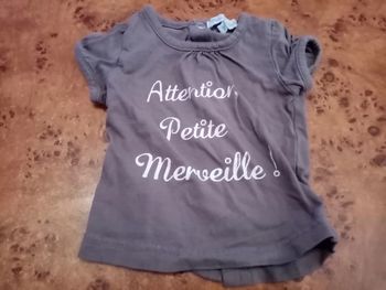 T shirt 3 mois fille