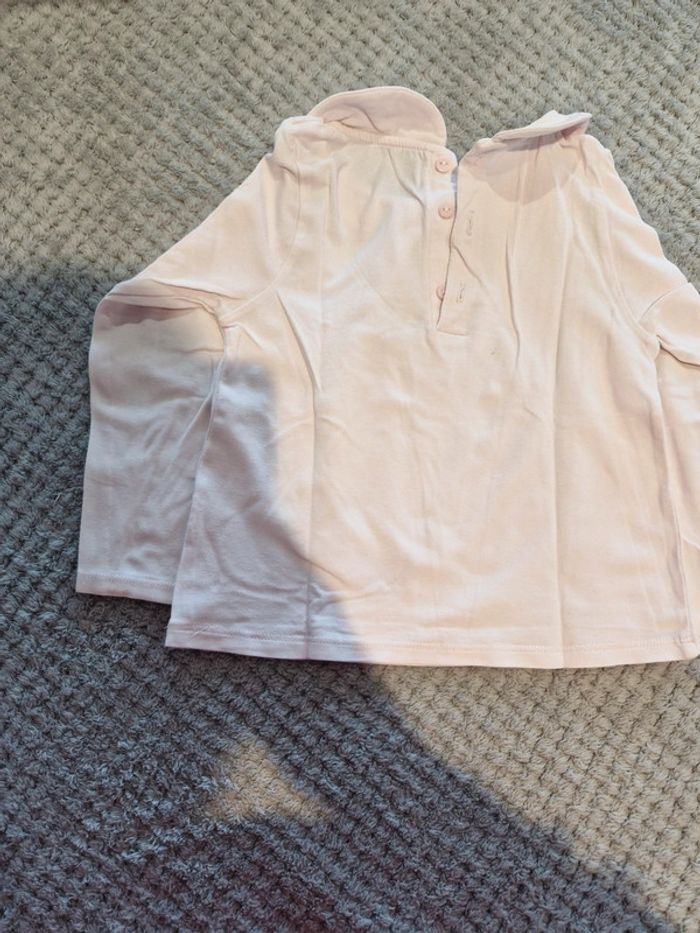 T-shirt manches longues fille Obaïbi 23mois - photo numéro 4