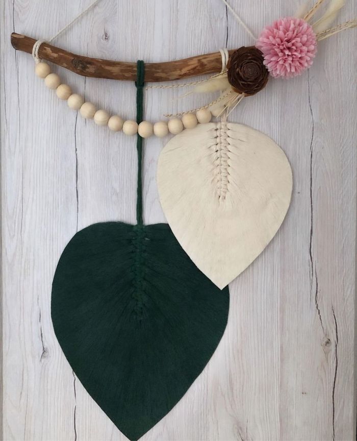 Décoration macramé