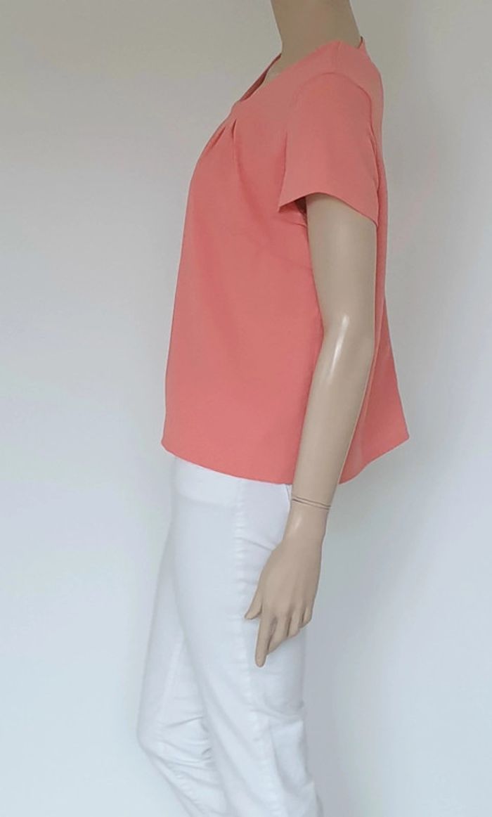 Blouse Abricot Scottage T.38 - photo numéro 4