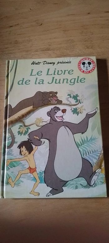Le livre de la Jungle Disney Vintage 1994