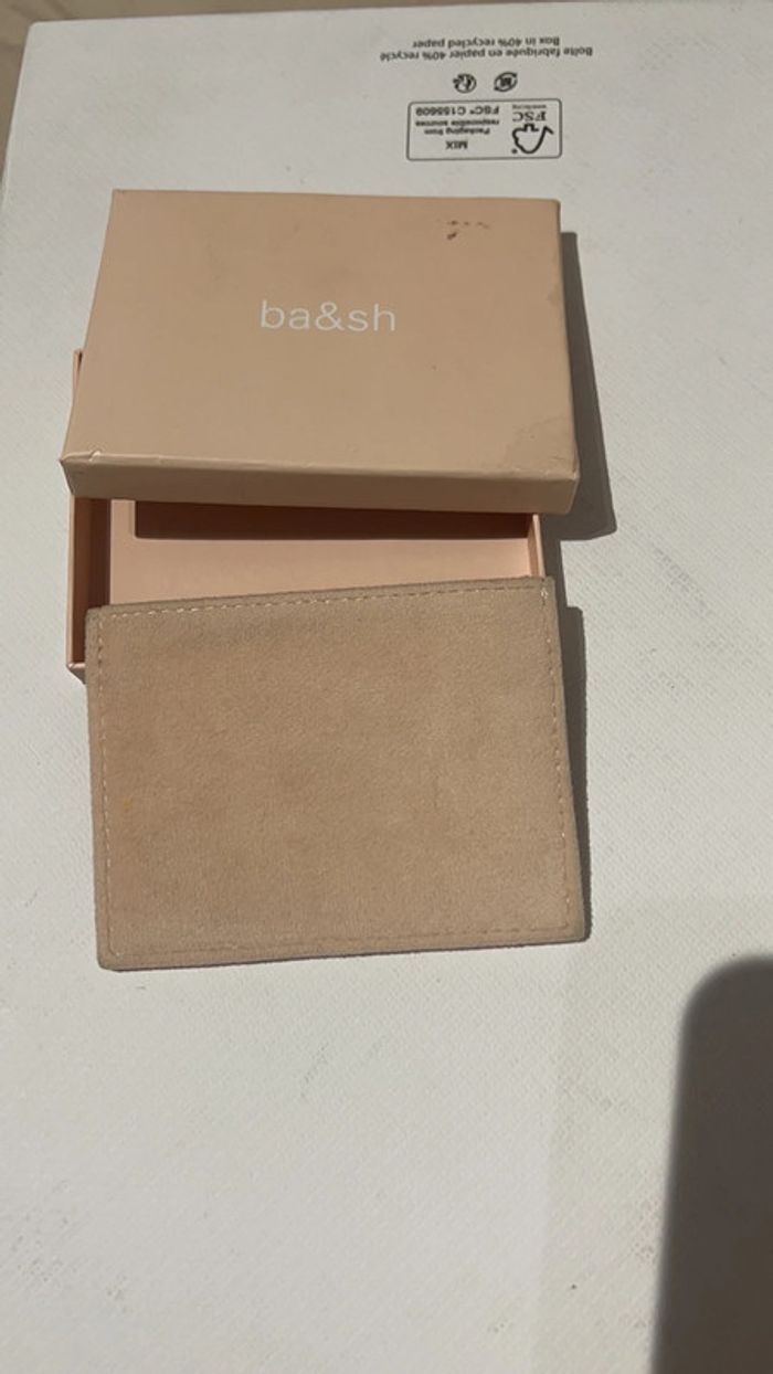 Porte carte rose ba&sh - photo numéro 3