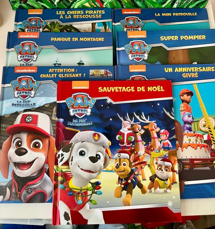 Lot livres pat patrouille