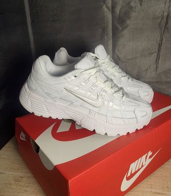 Nike P-6000 Triple White, Taille 37