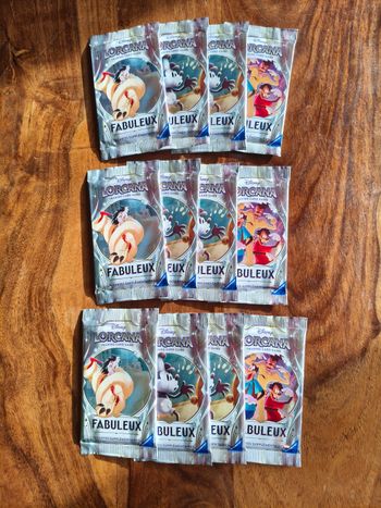 Lot de 12 boosters Lorcana Fabuleux 