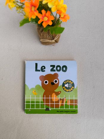 Livre sonore Le zoo Gallimard