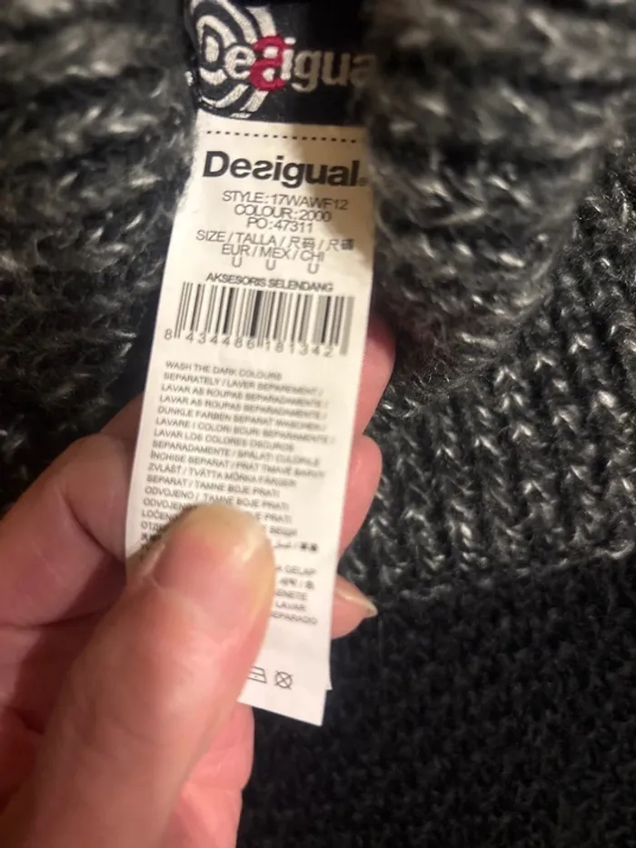 Poncho sans manches desigual - photo numéro 3
