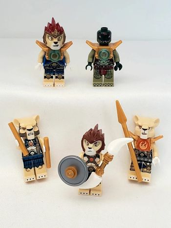Lot de 5 figurines Lego - Legends of Chima
