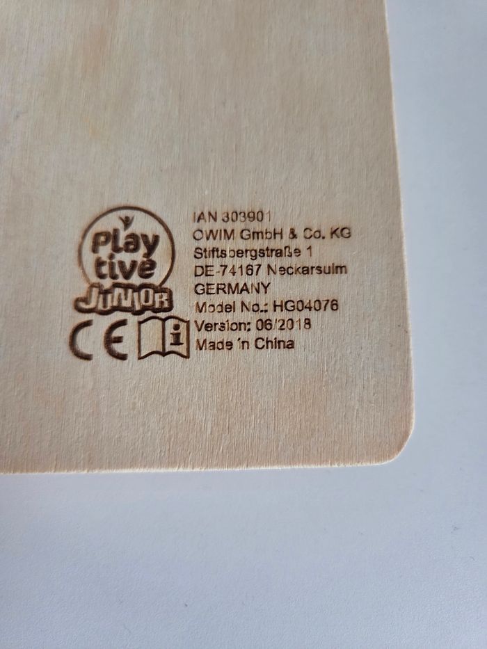 🐢 Puzzle Enfant Bois Tortue - Playtive Junior - Éveil & Motricité - photo numéro 3