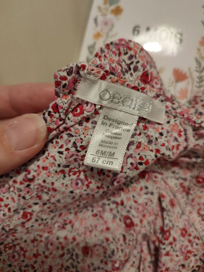 Chemisier obaibi fleuri - photo numéro 2