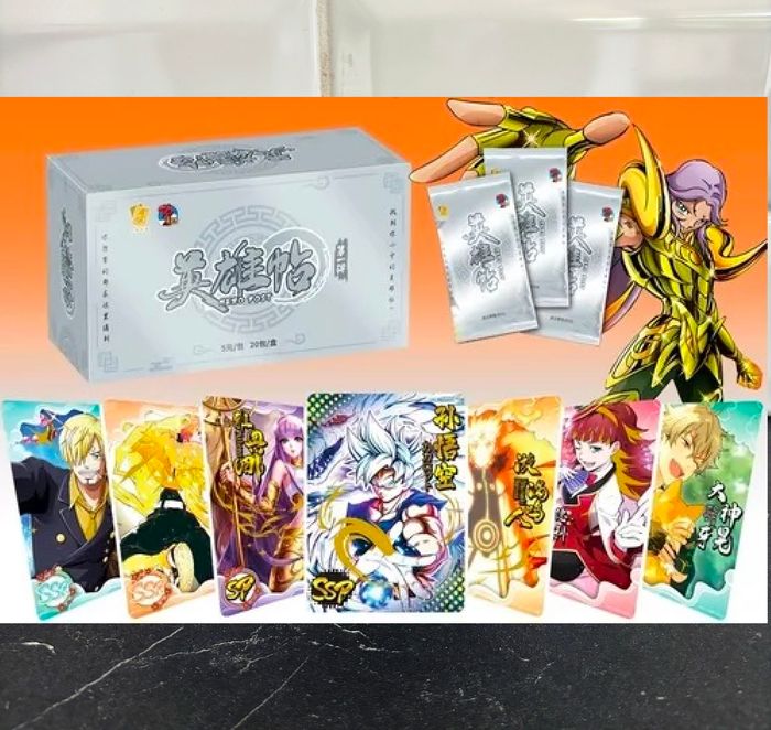 Display Hero Post 20 Boosters ! 100 Cartes à collectionner YXT-0105 - photo numéro 3