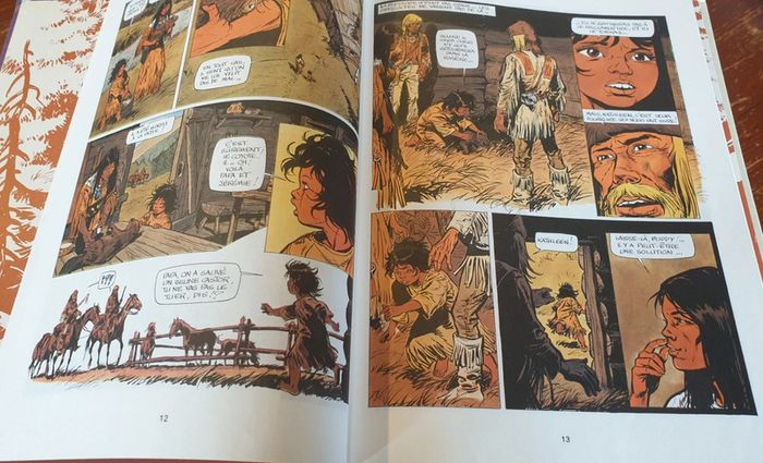 BD Buddy Longway - tome 8 L'eau de feu - EO 1979 - photo numéro 5