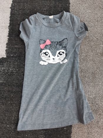 Tee shirt l9ng gris