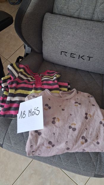 Lot pyjamas 18 mois