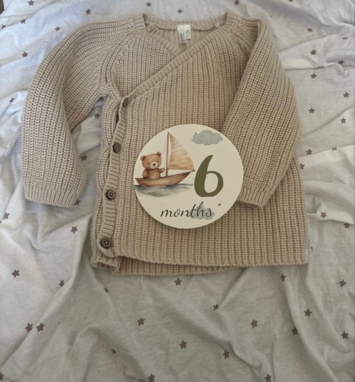 Pull cache cœur beige orchestra