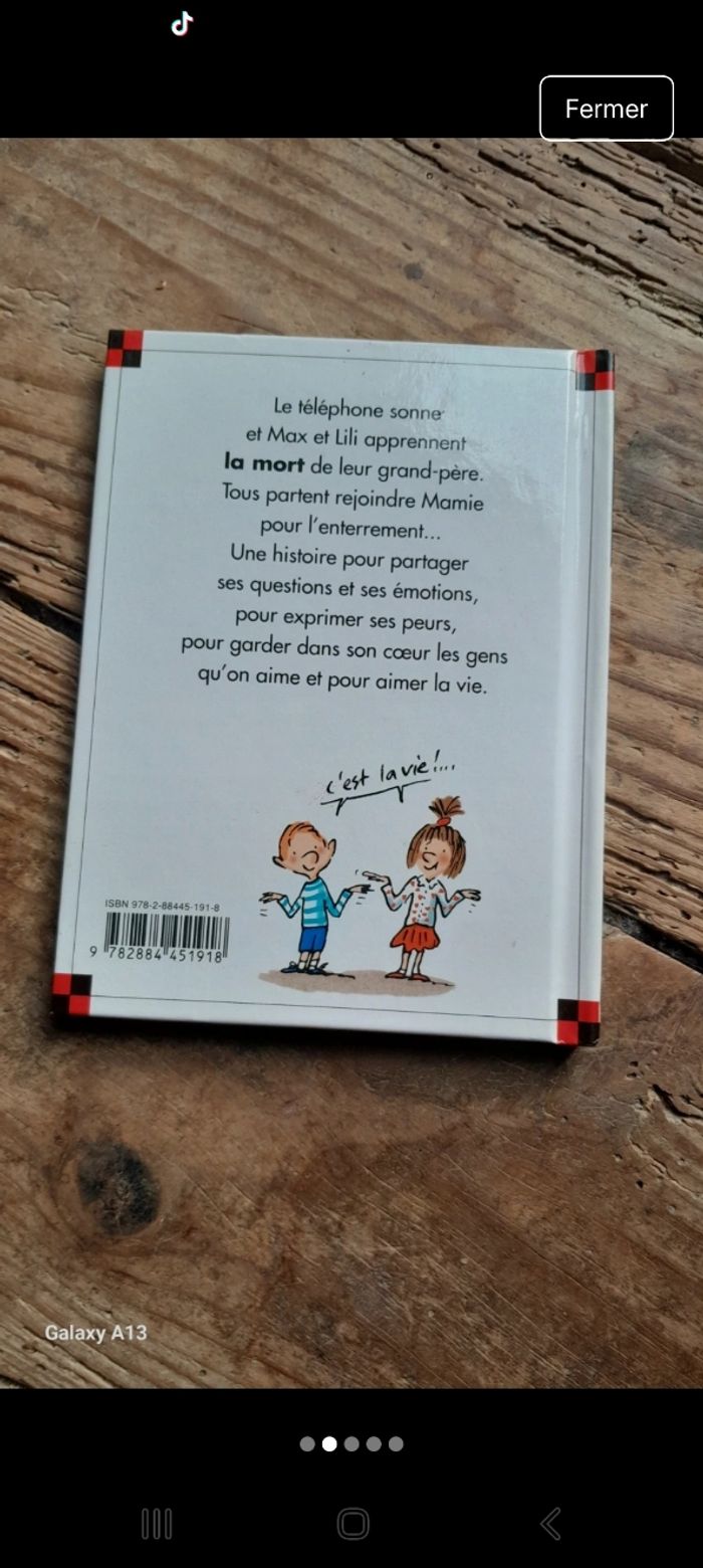 Livre sur le deuil - photo numéro 2