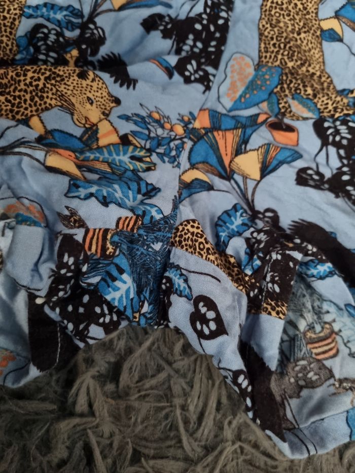 Short imprimé léopard 🐆 et toucan taille S - photo numéro 7