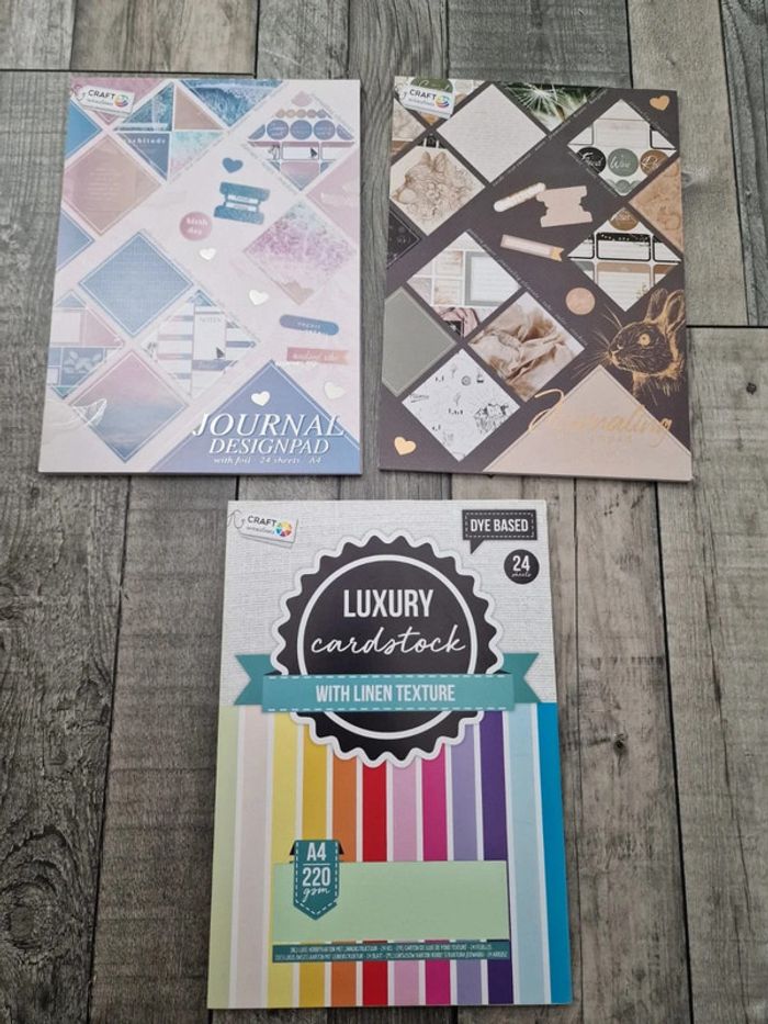 Lot blocs scrapbooking