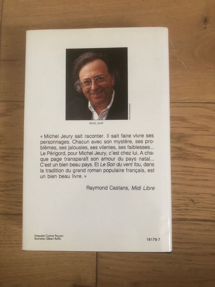 Le soir du vent fou - Michel Jeury - photo numéro 2