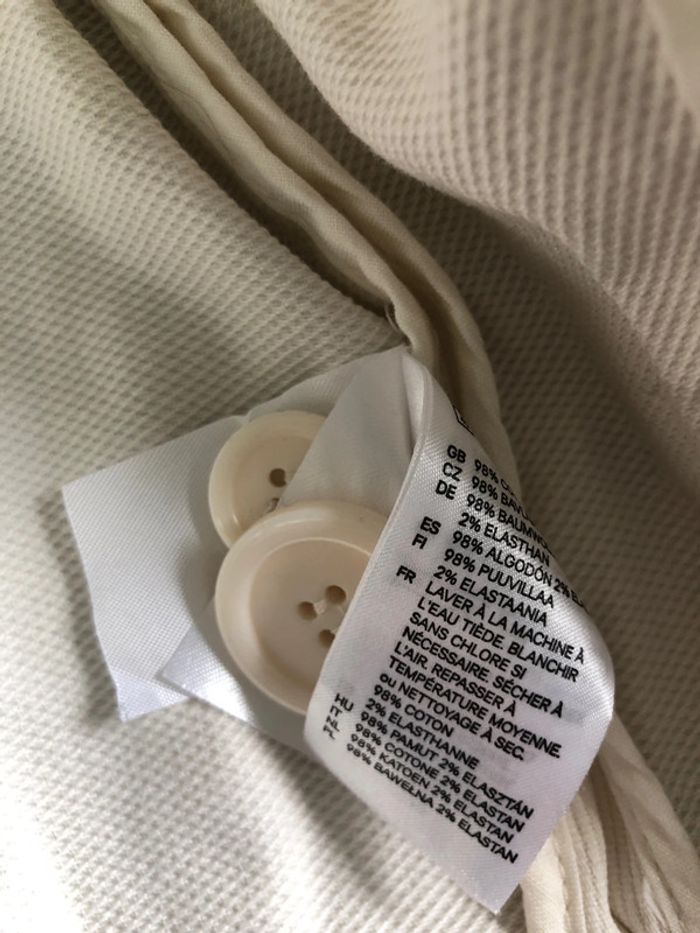 Trench court printanier H&M taille 38 crème - photo numéro 6