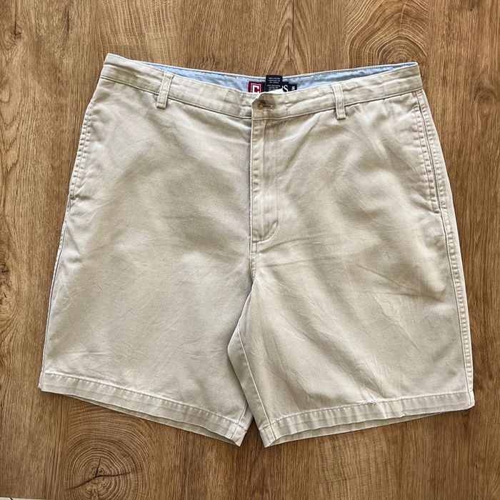 Short chino beige CHAPS pour homme, taille W 36 (46 taille française)