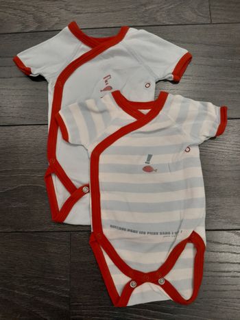 Bodies x2 petit bateau 