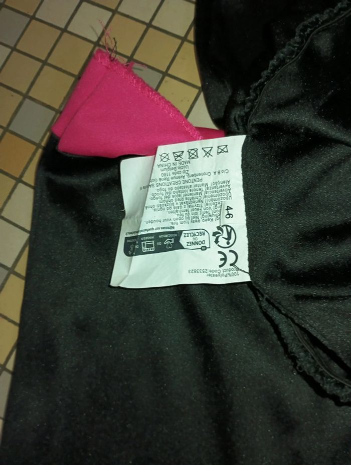 Déguisement costume ninja fille taille 4/6 ans - photo numéro 4