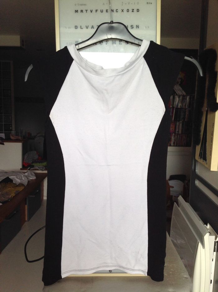 Tee shirt bi colore ETAM - photo numéro 1