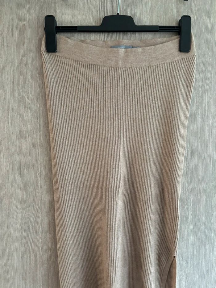 Jupe en maille beige B.young L - photo numéro 5