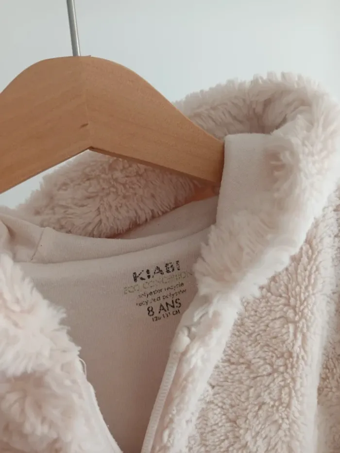 Veste polaire zippée à capuche taille 8 ans - photo numéro 5